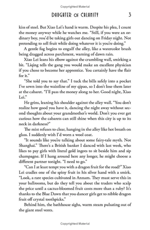 daughter of calamity