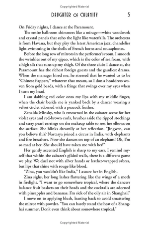 daughter of calamity