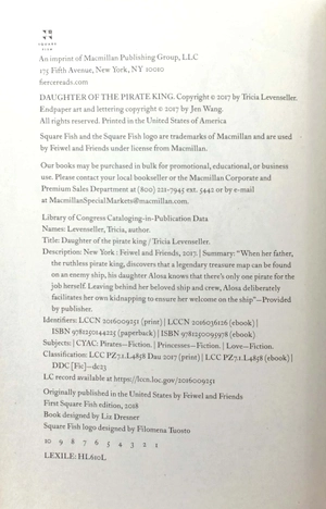 daughter of the pirate king