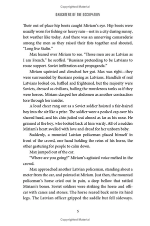 daughters of the occupation: a novel of wwii