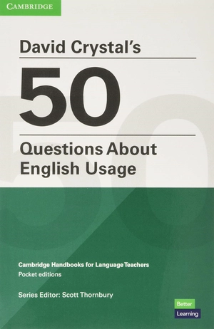 david crystal's 50 questions about english usage - pocket editions