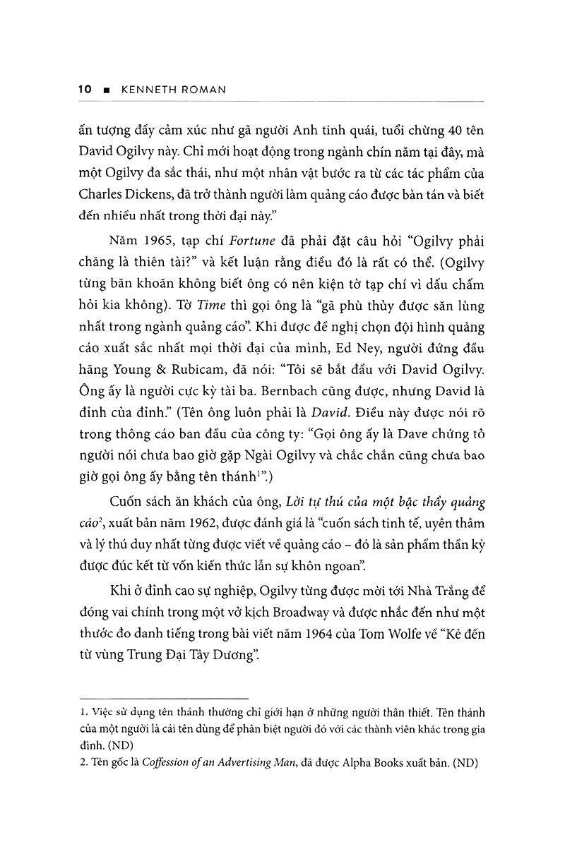 David Ogilvy - Triều Đại Của Một Ông Hoàng Quảng Cáo