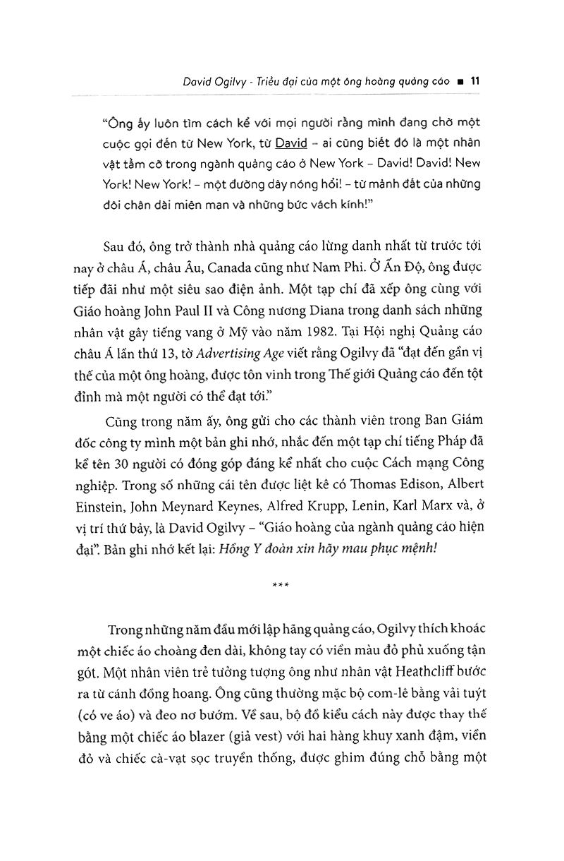 David Ogilvy - Triều Đại Của Một Ông Hoàng Quảng Cáo