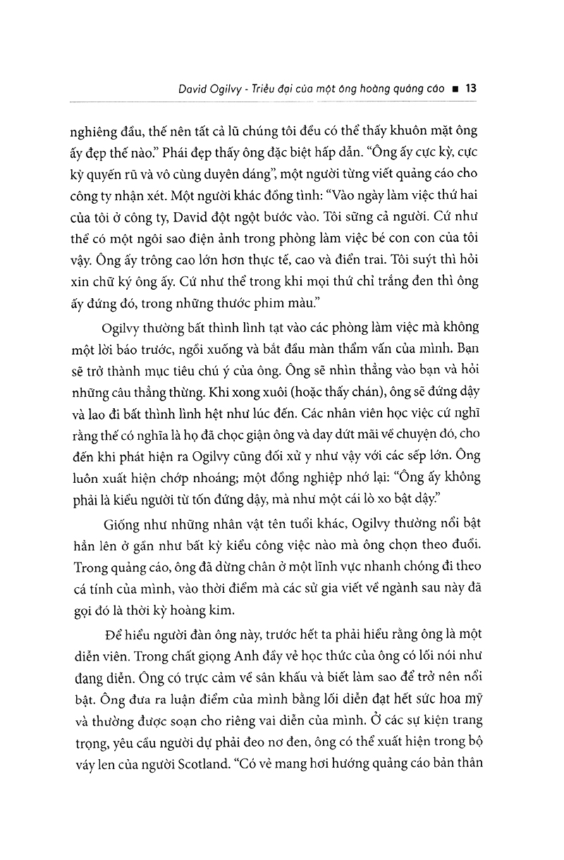 David Ogilvy - Triều Đại Của Một Ông Hoàng Quảng Cáo