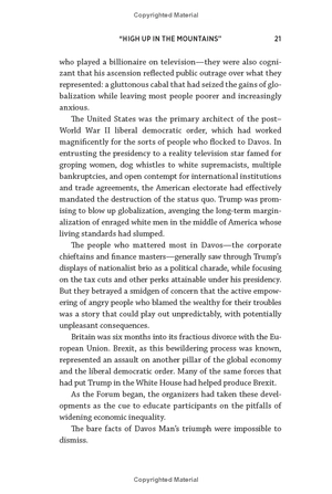 davos man: how the billionaires devoured the world