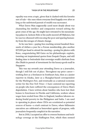 davos man: how the billionaires devoured the world
