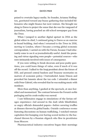 davos man: how the billionaires devoured the world