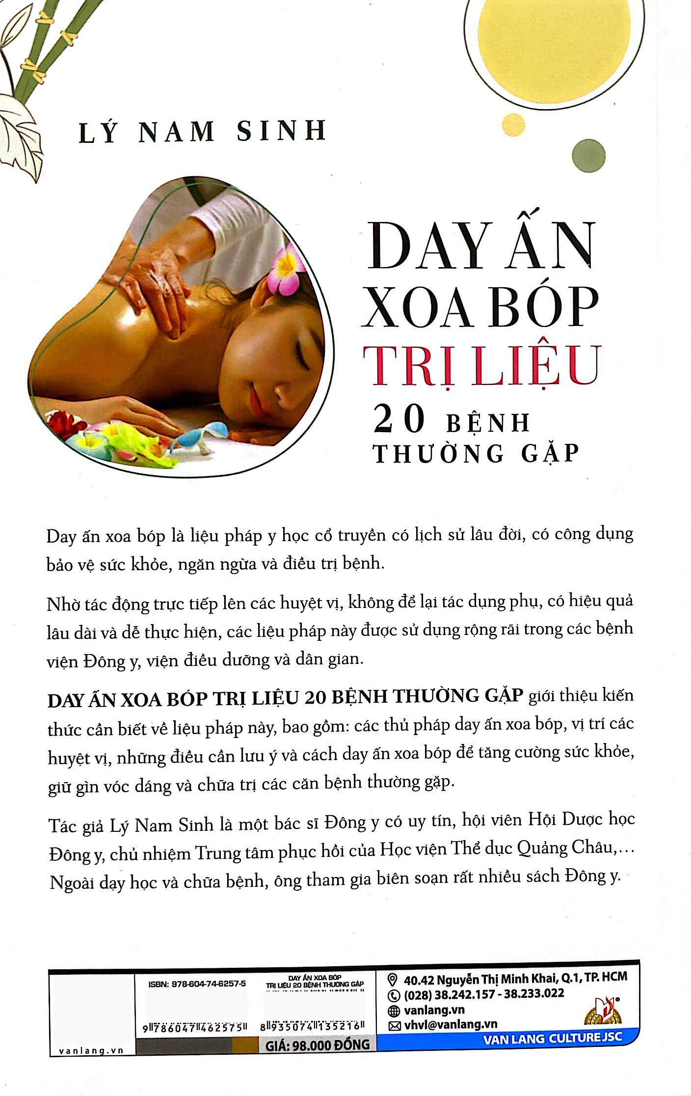 day ấn xoa bóp trị liệu 20 bệnh thường gặp (tái bản 2024)