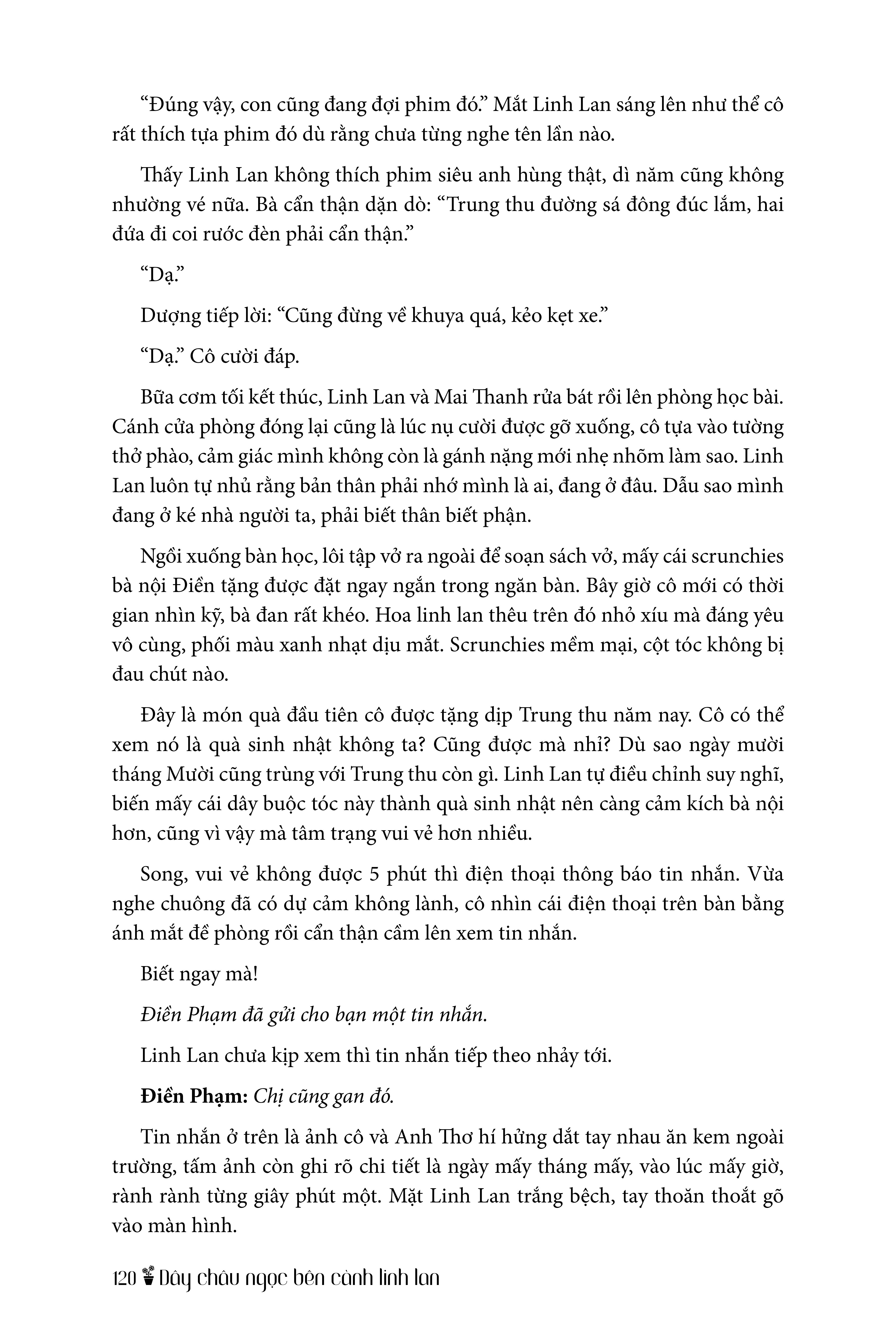 Dây Châu Ngọc Bên Cành Linh Lan