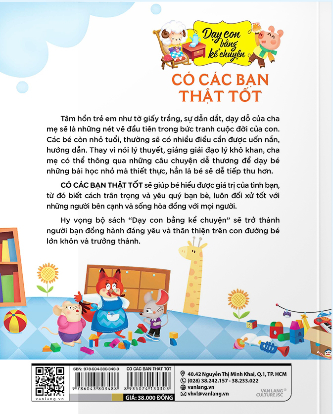 dạy con bằng kể chuyện - có các bạn thật tốt