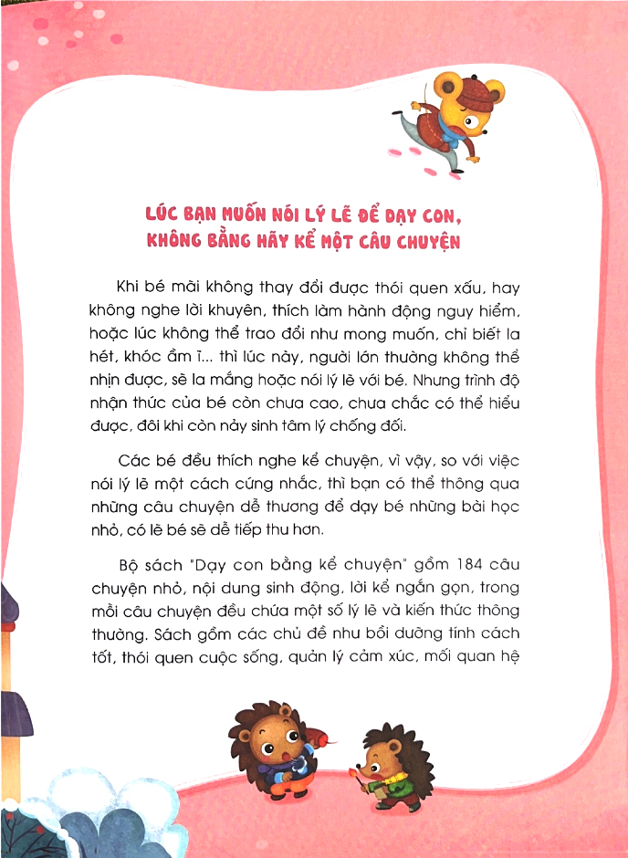 dạy con bằng kể chuyện - cơn bão đến rồi