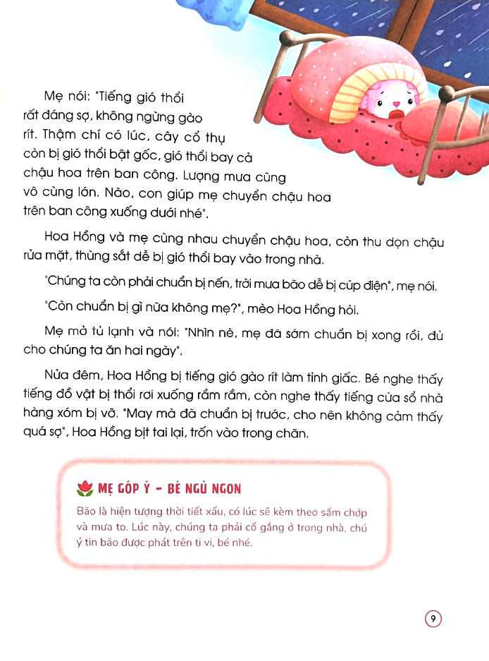 dạy con bằng kể chuyện - cơn bão đến rồi