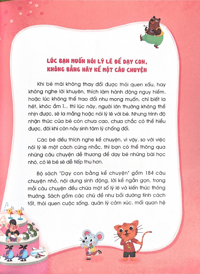 dạy con bằng kể chuyện - đây chính là tớ