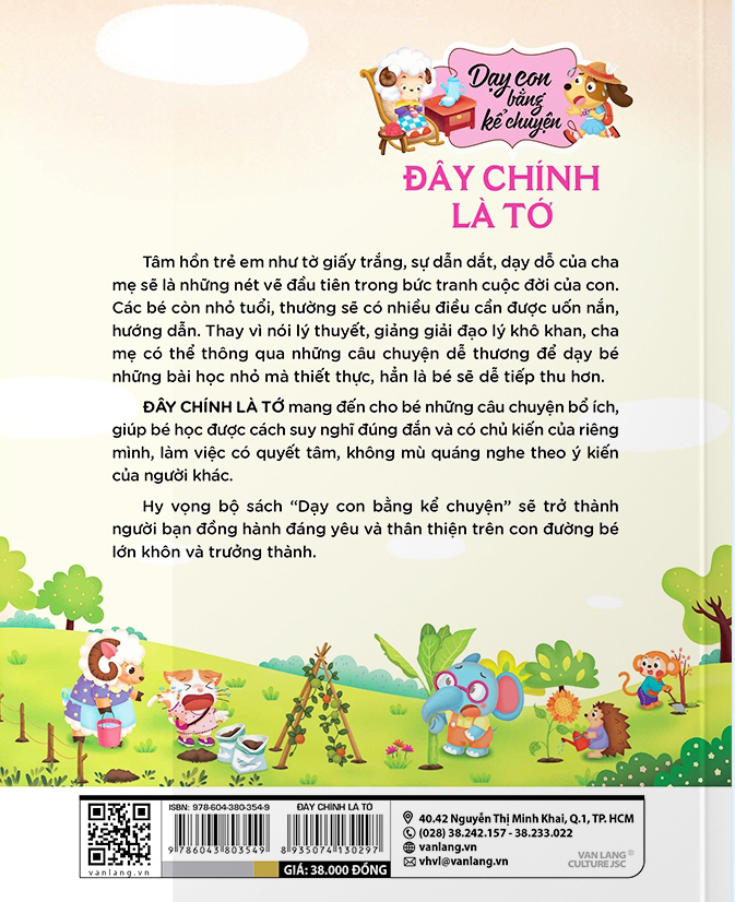 dạy con bằng kể chuyện - đây chính là tớ
