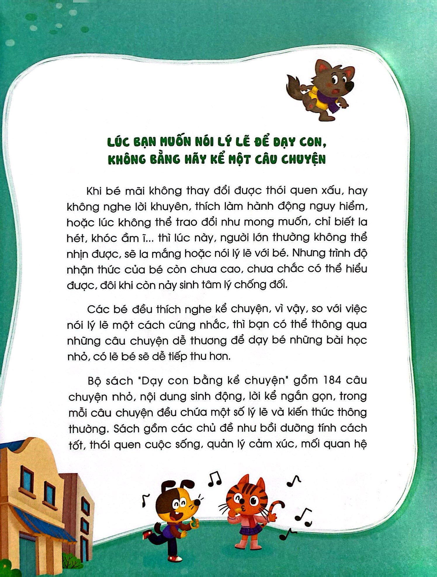 dạy con bằng kể chuyện - tớ có thói quen tốt (tái bản 2024)