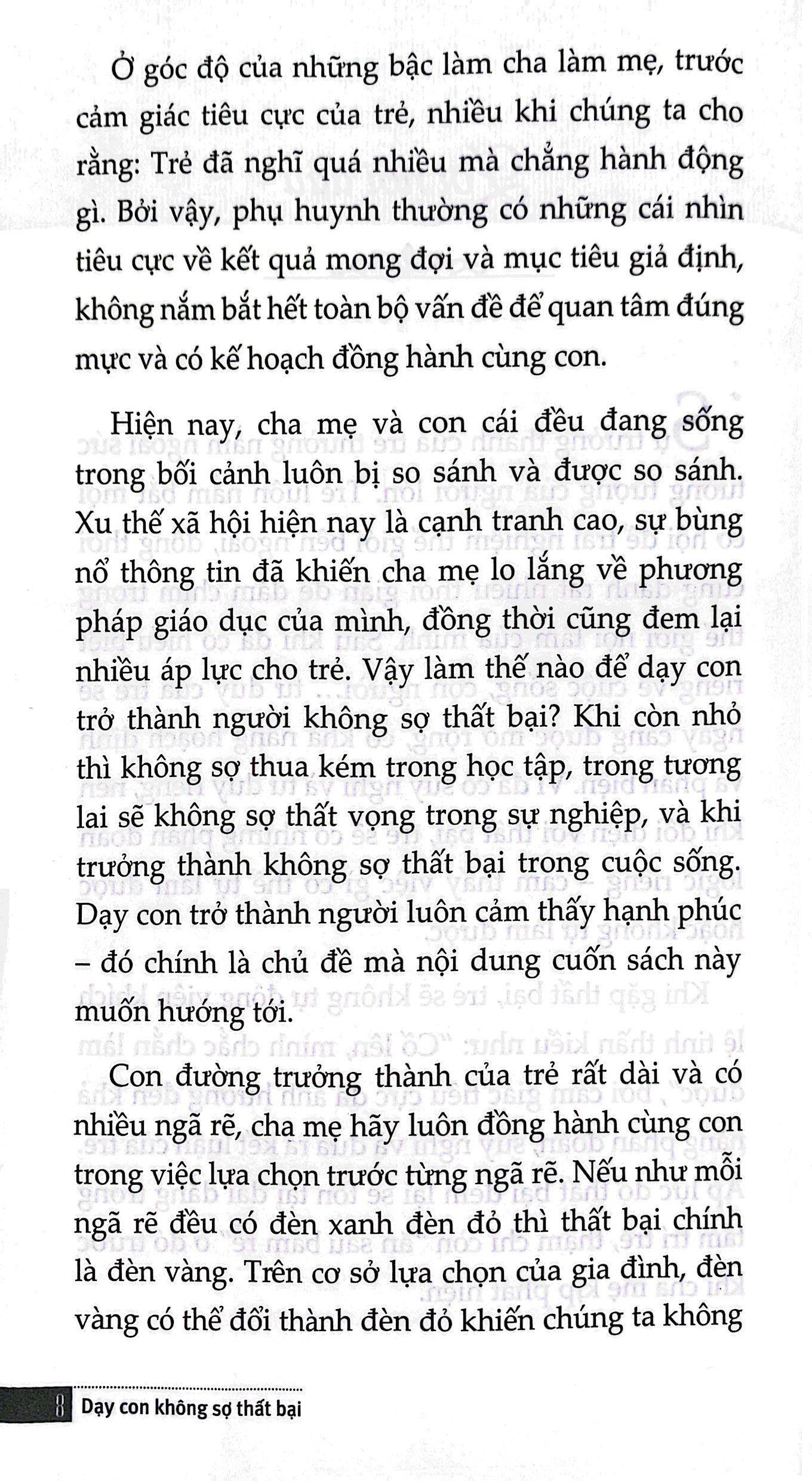 dạy con không sợ thất bại