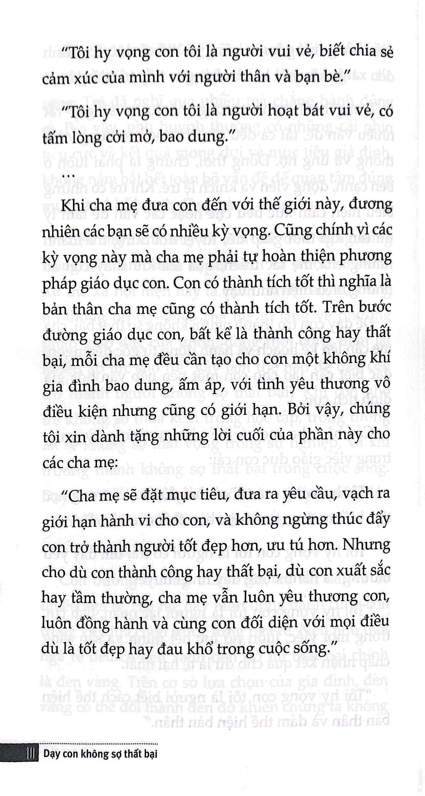 dạy con không sợ thất bại