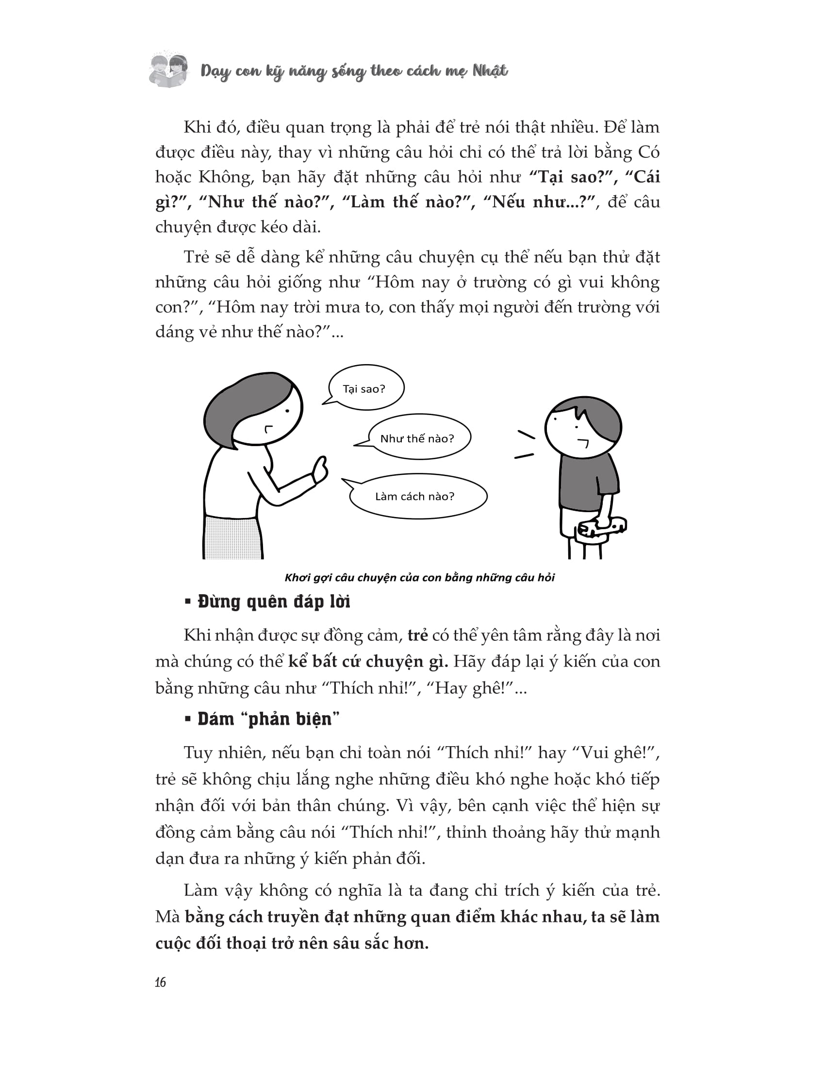 dạy con kỹ năng sống theo cách mẹ nhật