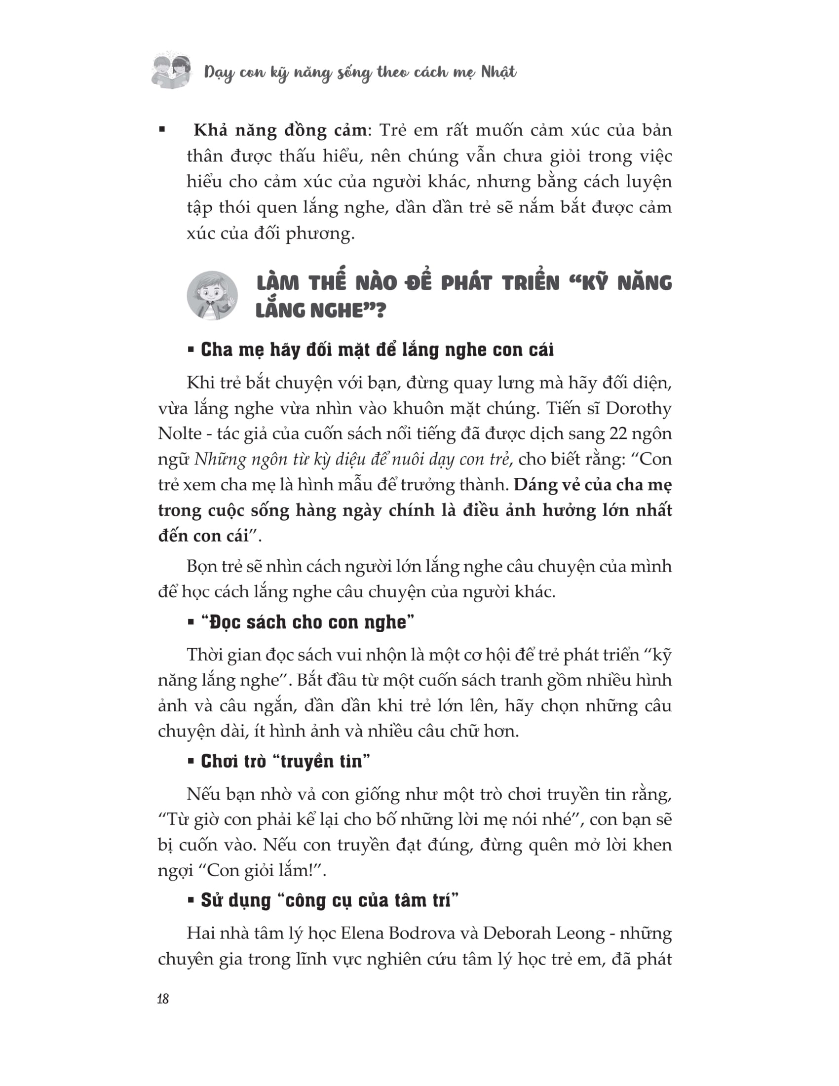 dạy con kỹ năng sống theo cách mẹ nhật