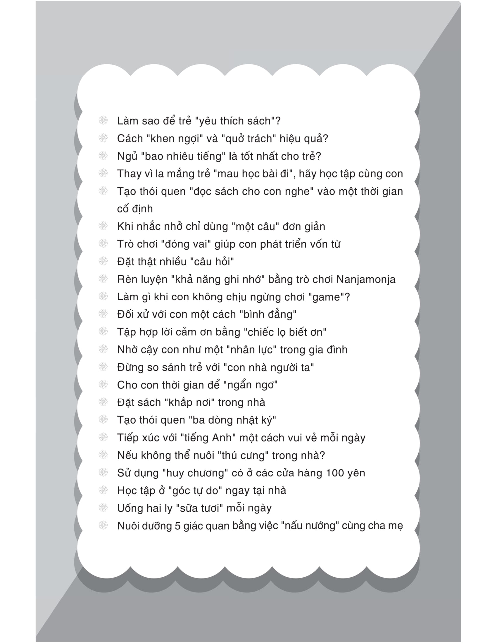 dạy con kỹ năng sống theo cách mẹ nhật