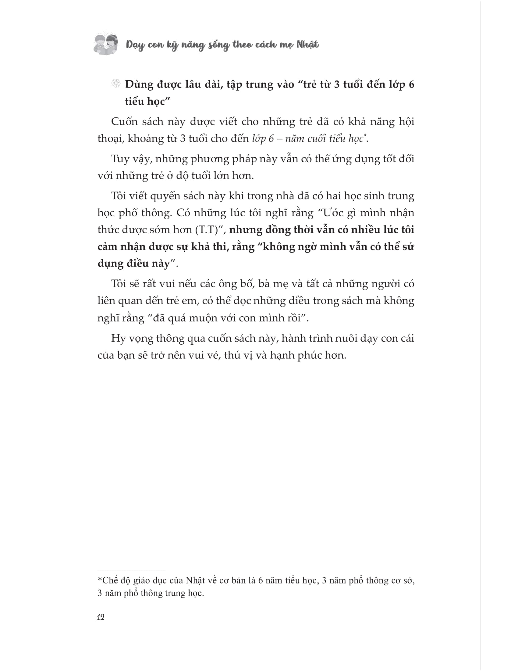 dạy con kỹ năng sống theo cách mẹ nhật