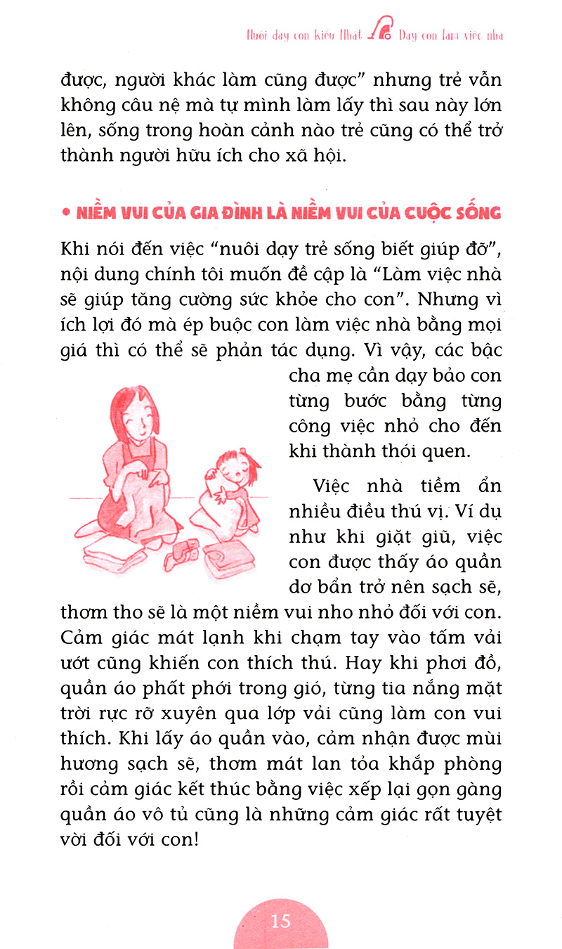 dạy con làm việc nhà (tái bản)