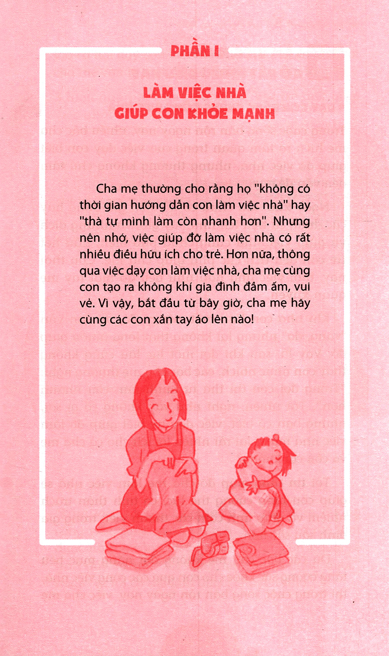 dạy con làm việc nhà (tái bản)