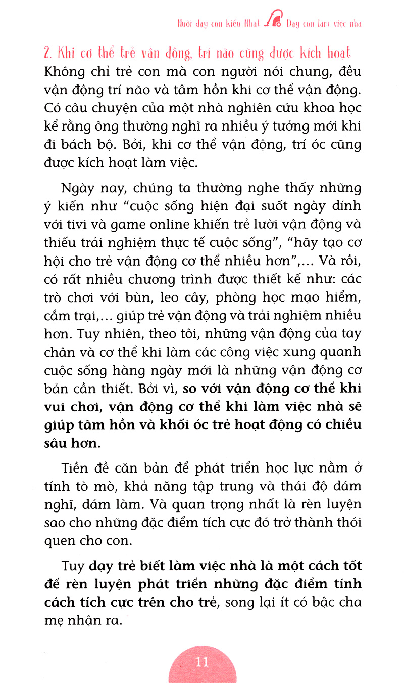 dạy con làm việc nhà (tái bản)