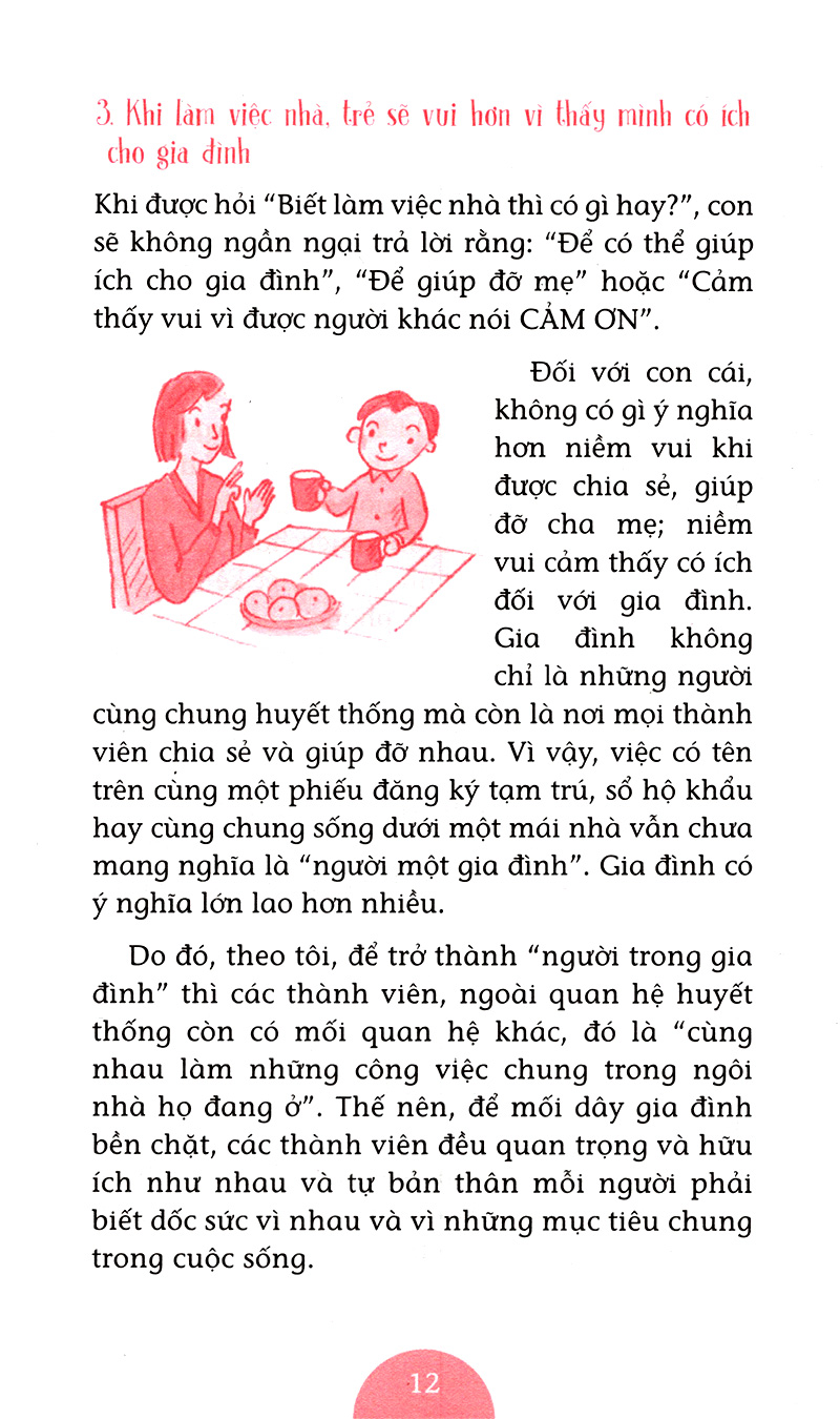 dạy con làm việc nhà (tái bản)