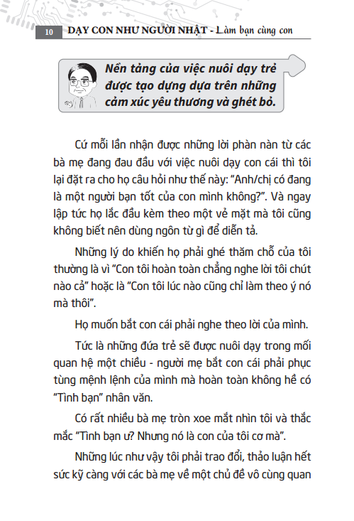 dạy con như người nhật - làm bạn cùng con