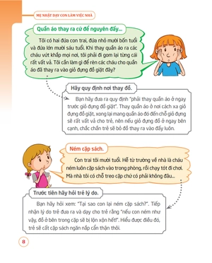 dạy con như người nhật - mẹ nhật dạy con làm việc nhà