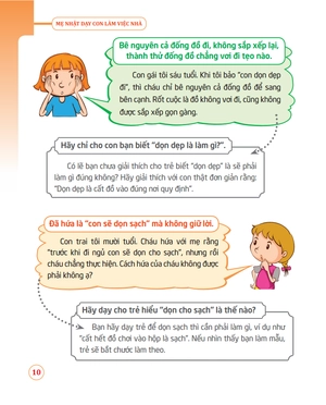 dạy con như người nhật - mẹ nhật dạy con làm việc nhà