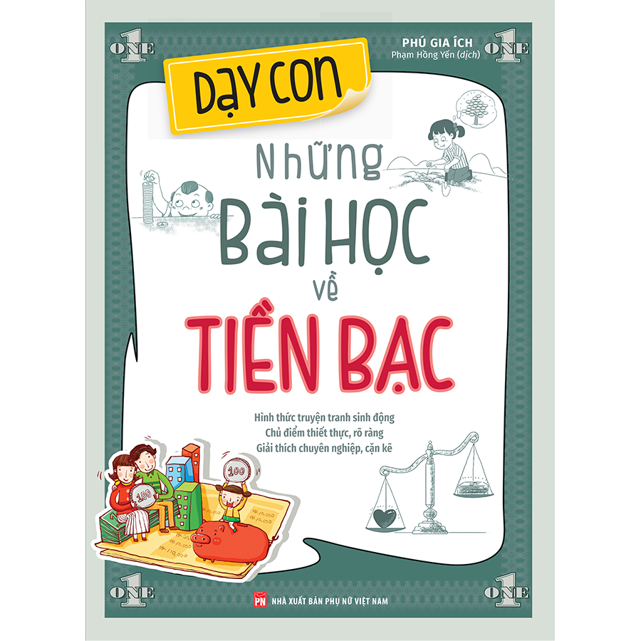 dạy con những bài học về tiền bạc