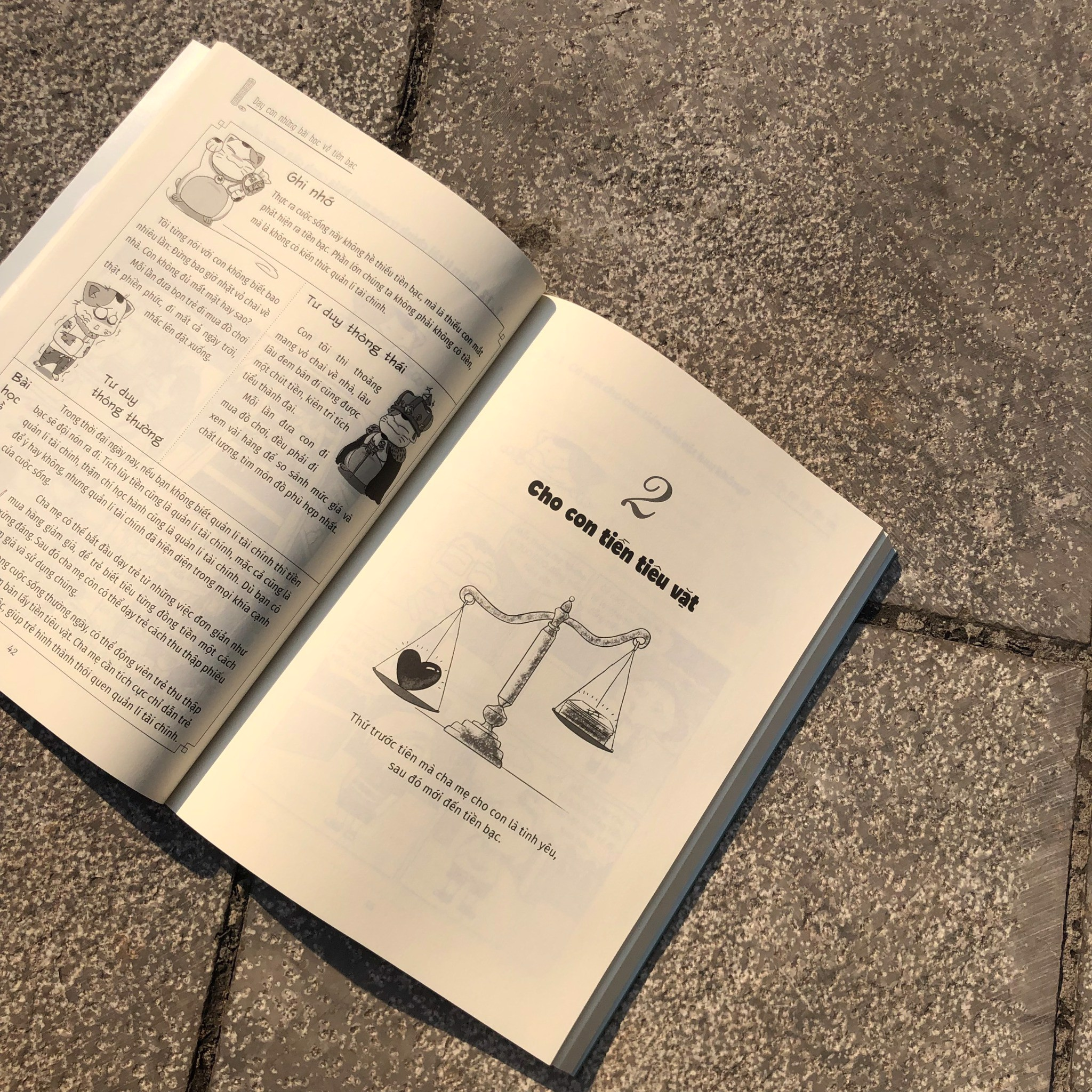 dạy con những bài học về tiền bạc