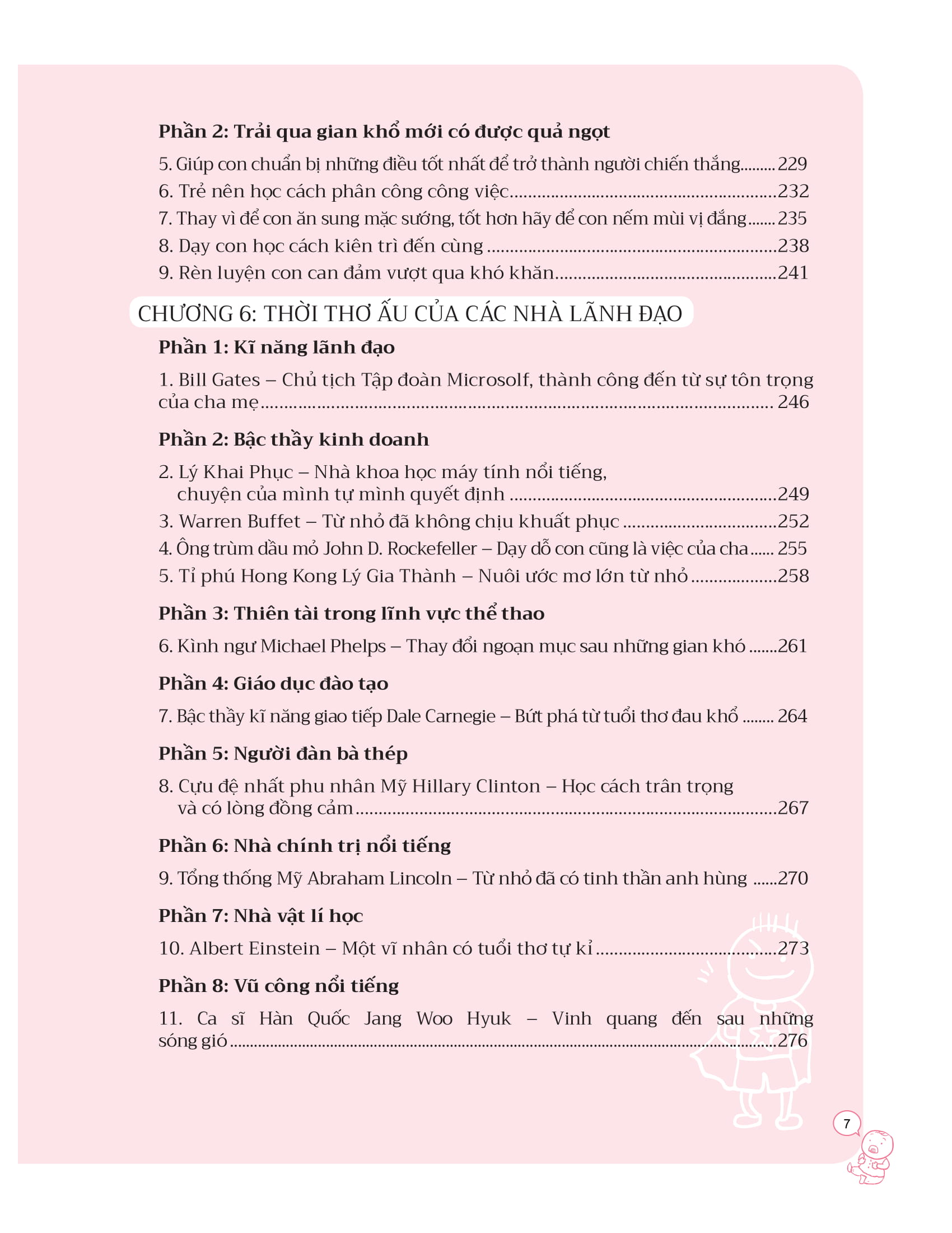 dạy con phẩm chất của nhà lãnh đạo ưu tú