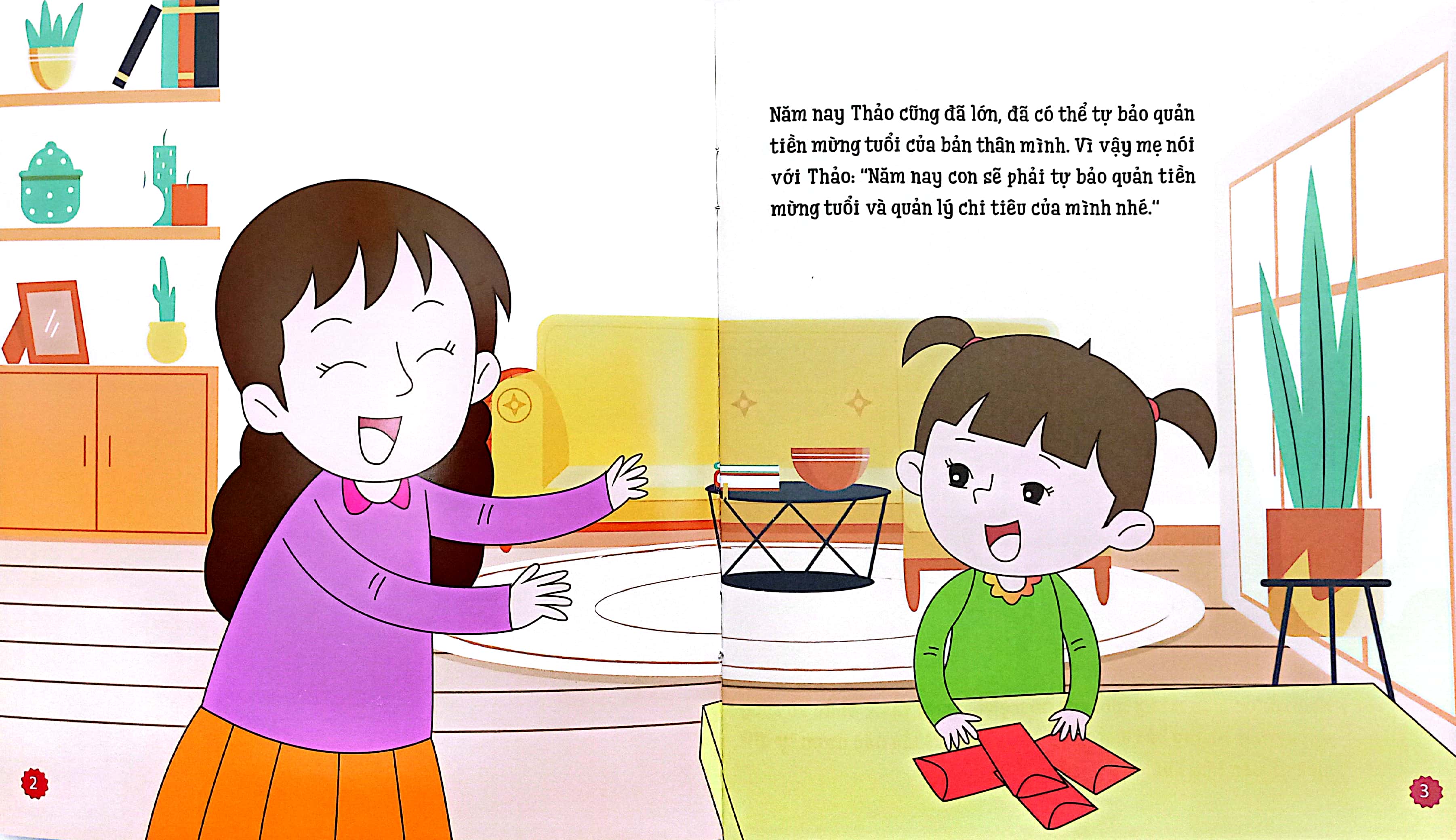 dạy con quản lý tài chính - bé học cách quản lý chi tiêu