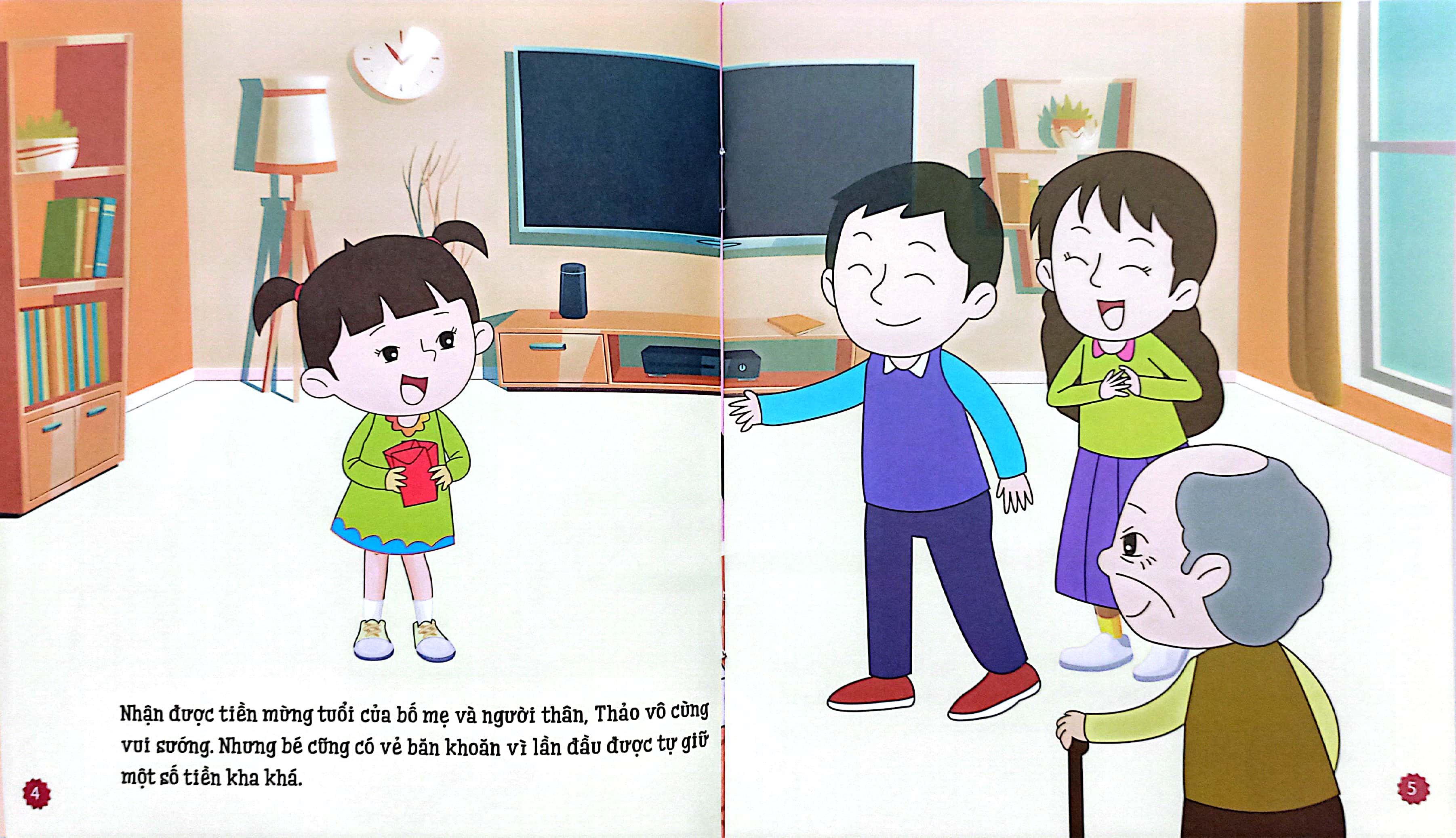 dạy con quản lý tài chính - bé học cách quản lý chi tiêu