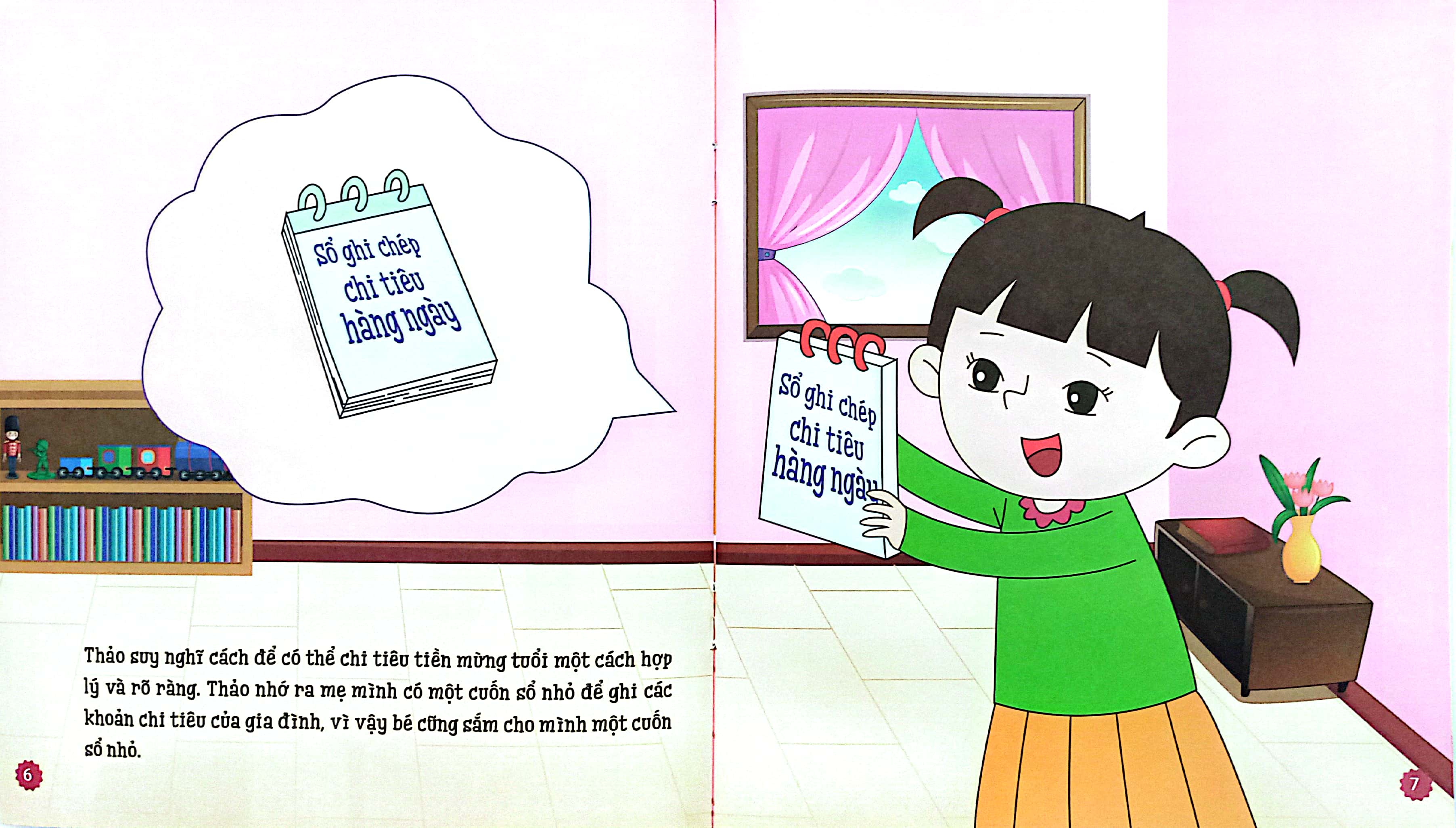 dạy con quản lý tài chính - bé học cách quản lý chi tiêu