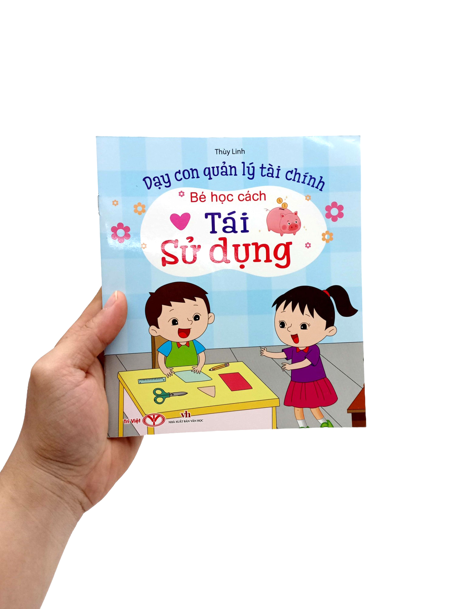 dạy con quản lý tài chính - bé học cách tái sử dụng