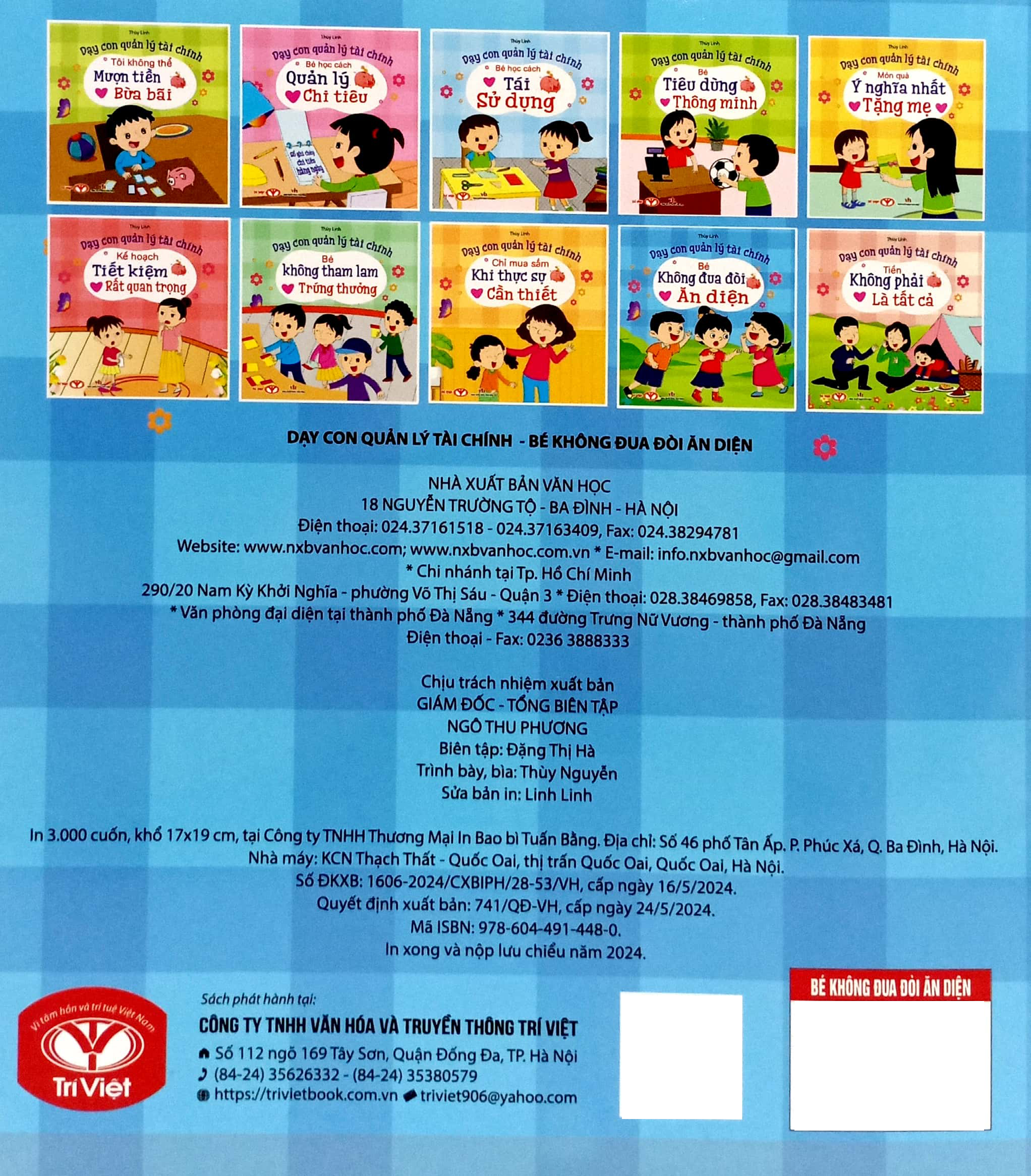 dạy con quản lý tài chính - bé không đua đòi ăn diện