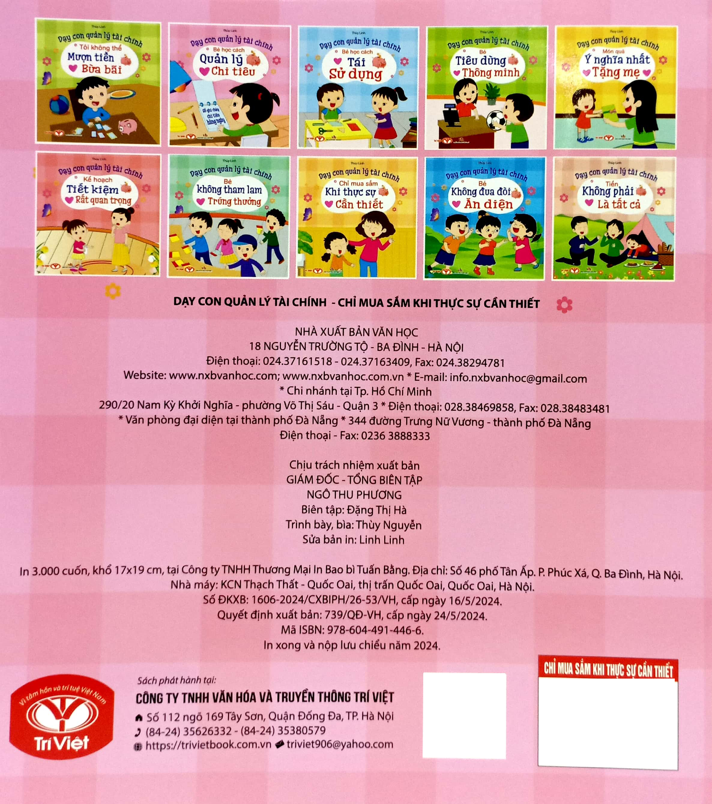 dạy con quản lý tài chính - chỉ mua sắm khi thực sự cần thiết