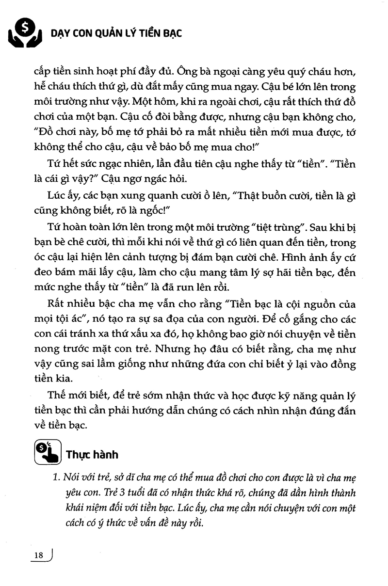 dạy con quản lý tiền bạc