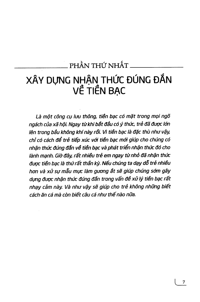 dạy con quản lý tiền bạc