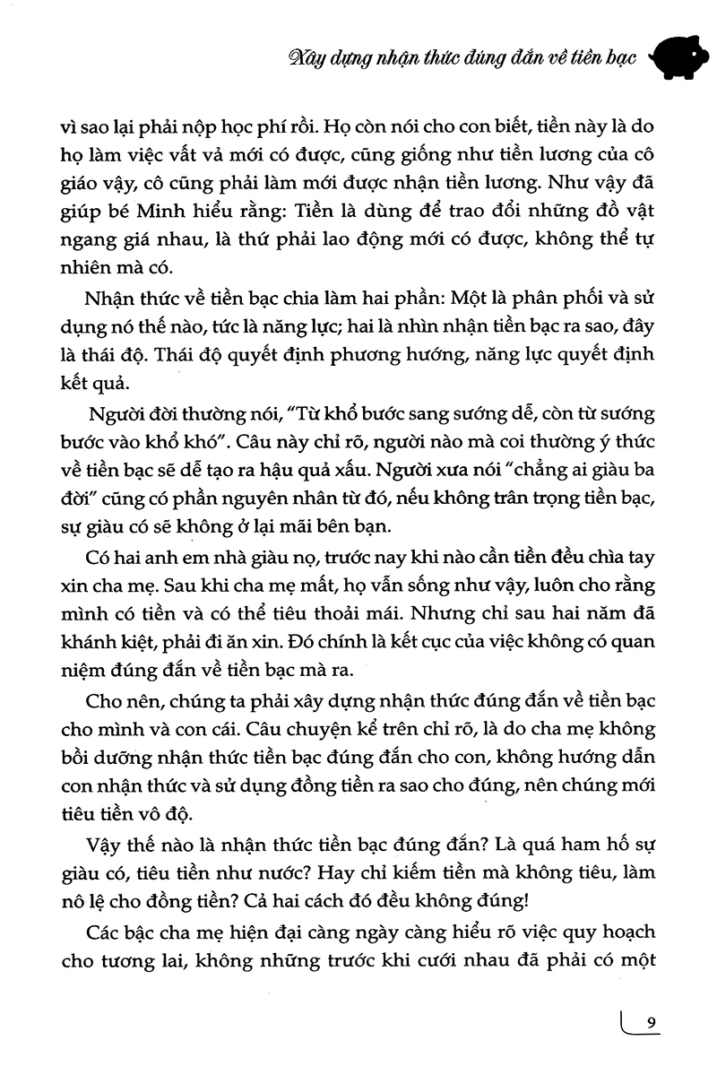 dạy con quản lý tiền bạc