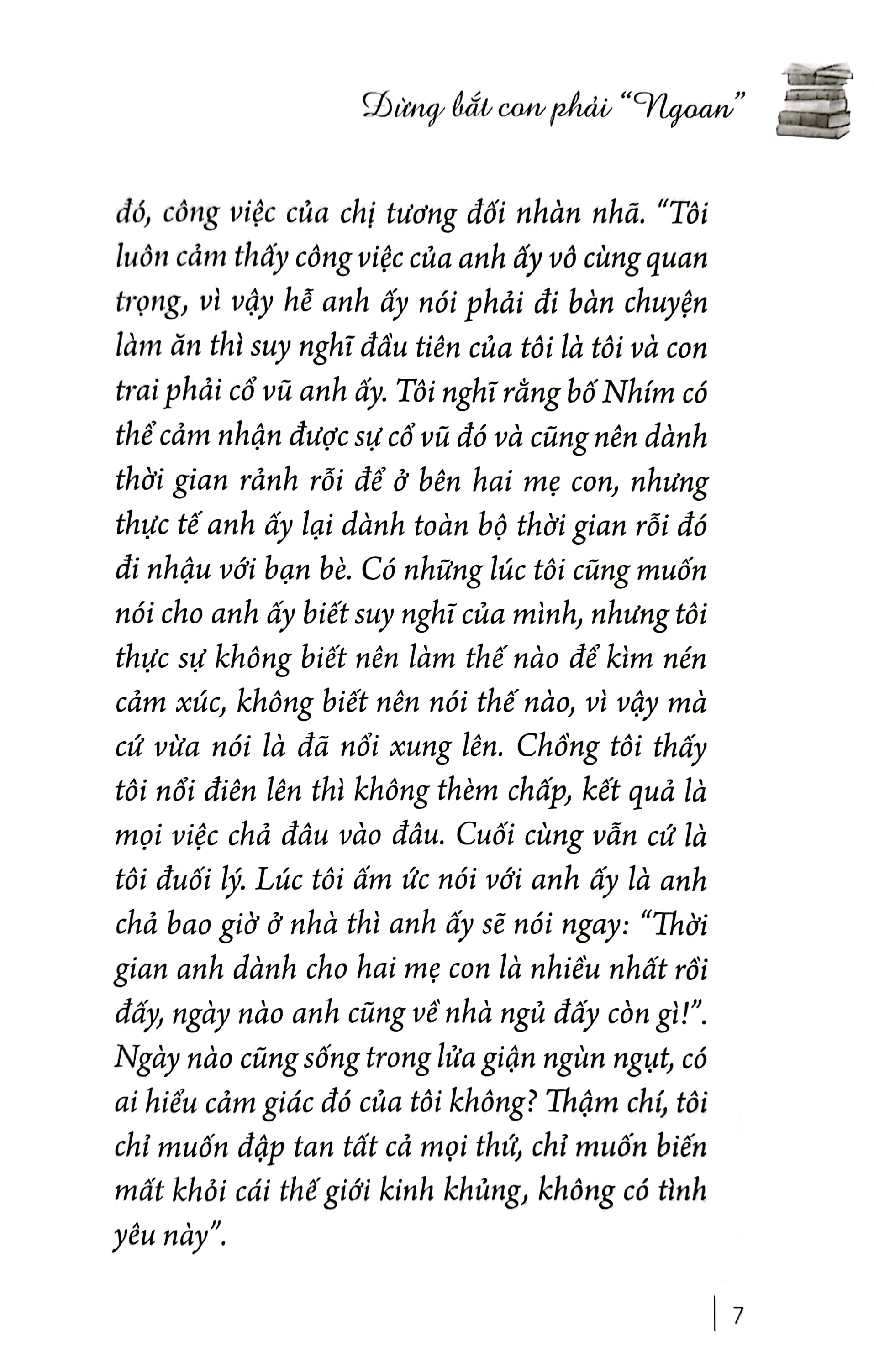 dạy con tự chủ - đừng bắt con phải ngoan
