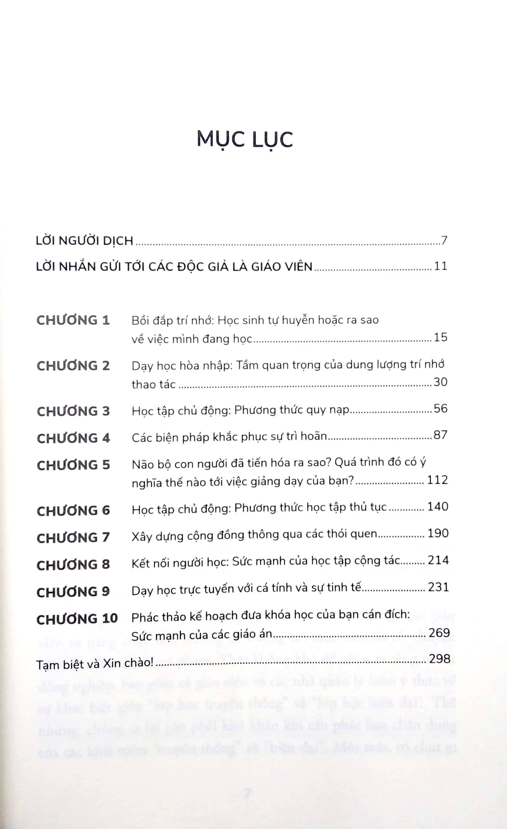 dạy học không theo lối mòn