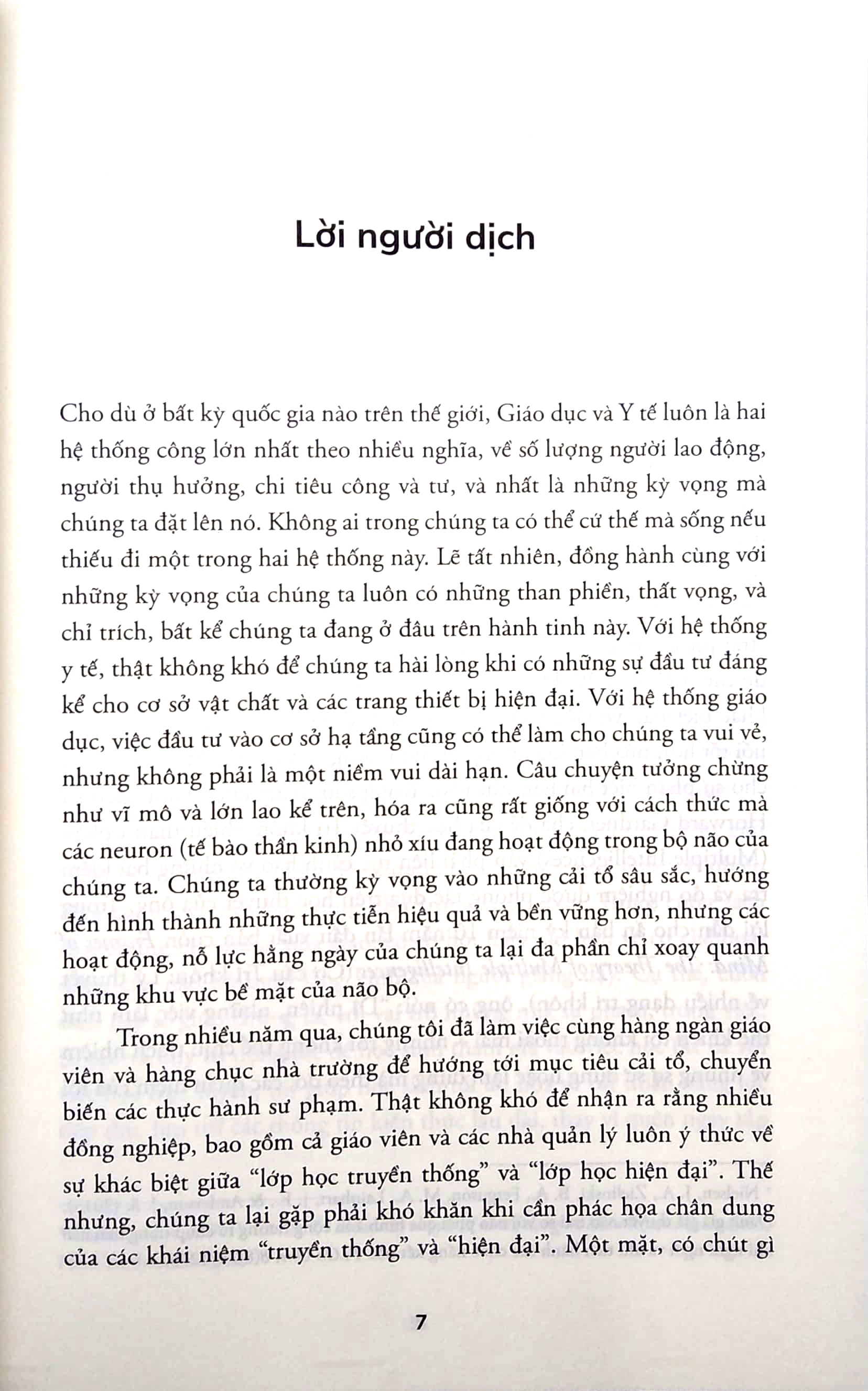 dạy học không theo lối mòn