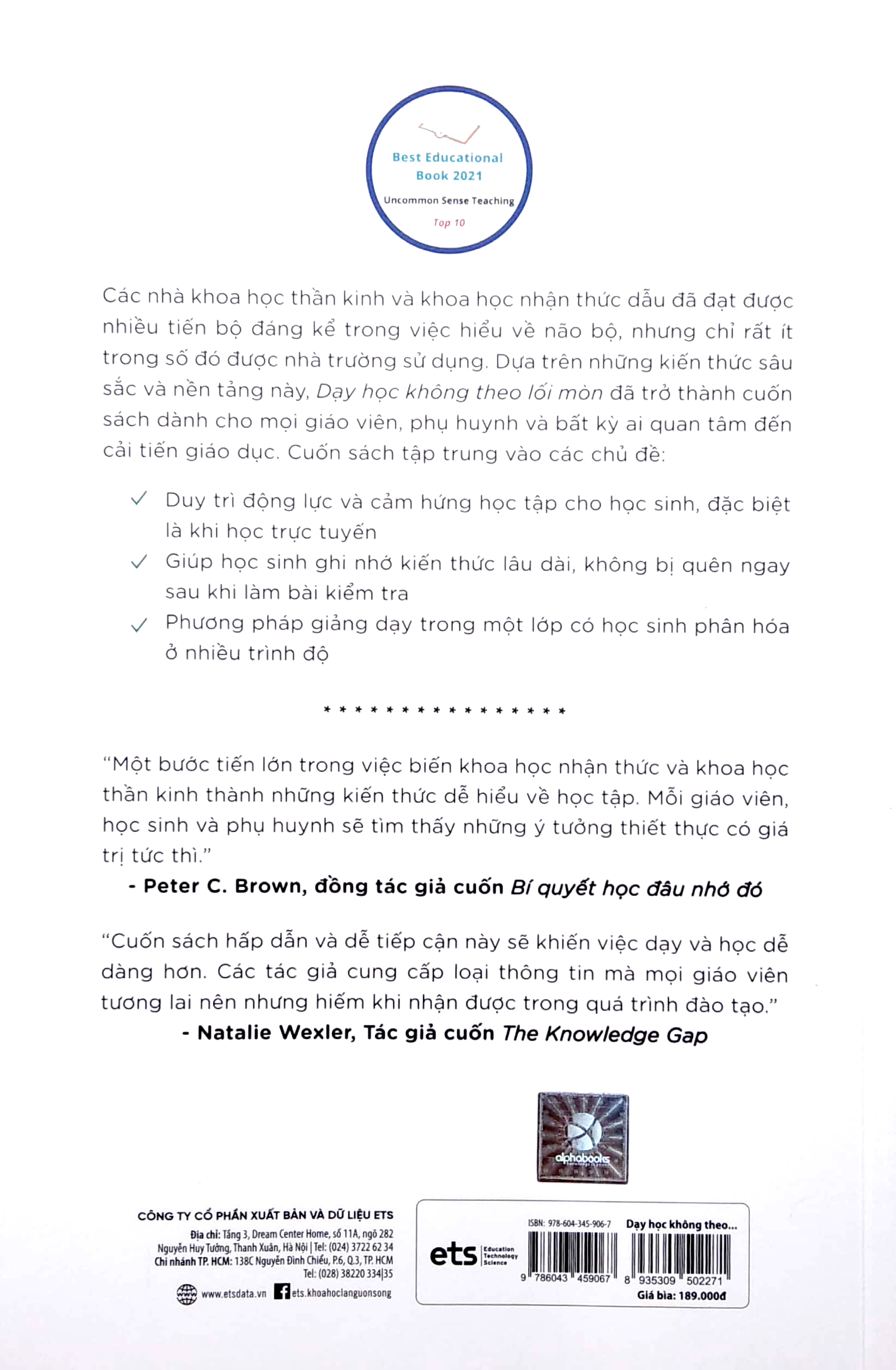 dạy học không theo lối mòn