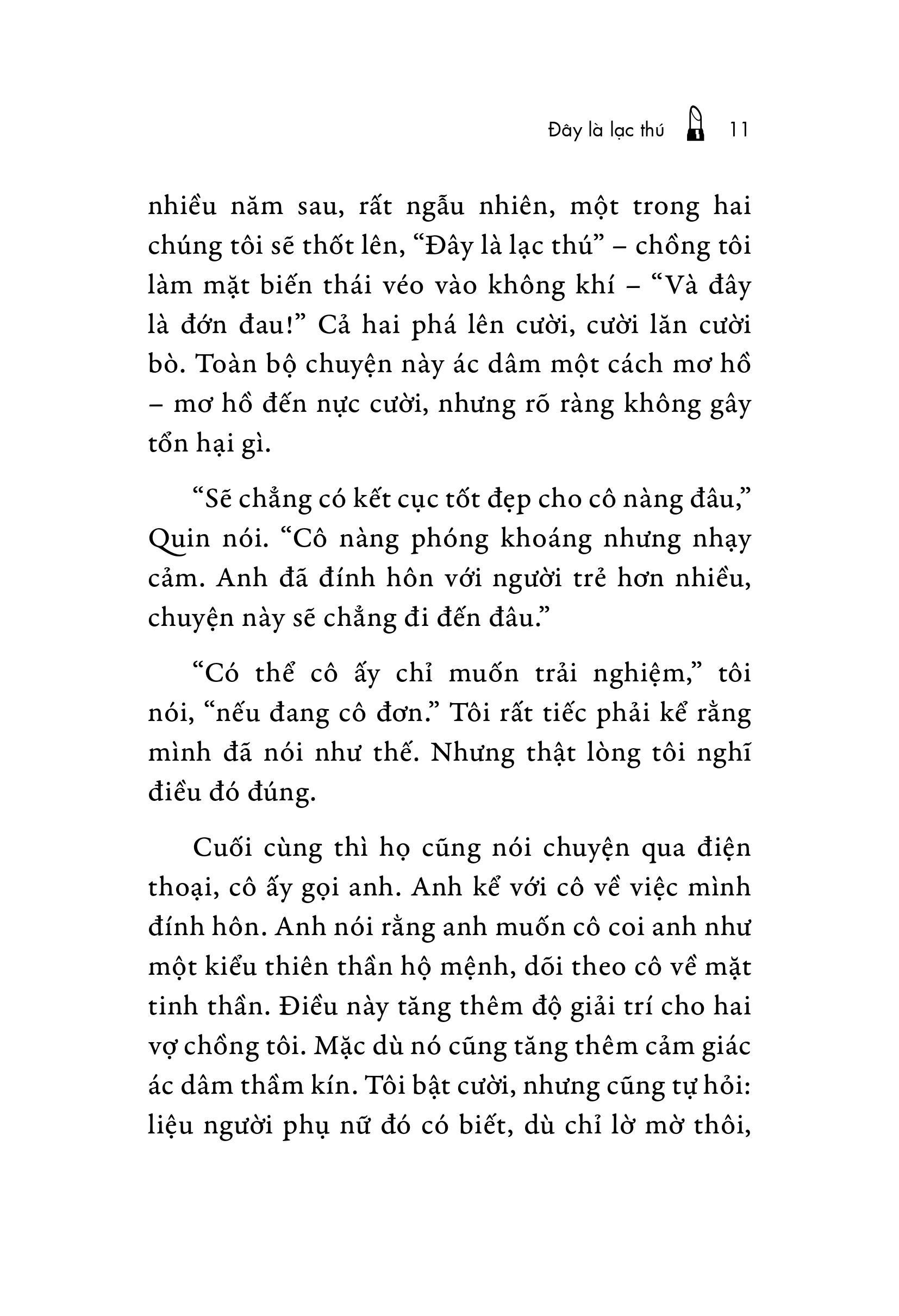 đây là lạc thú