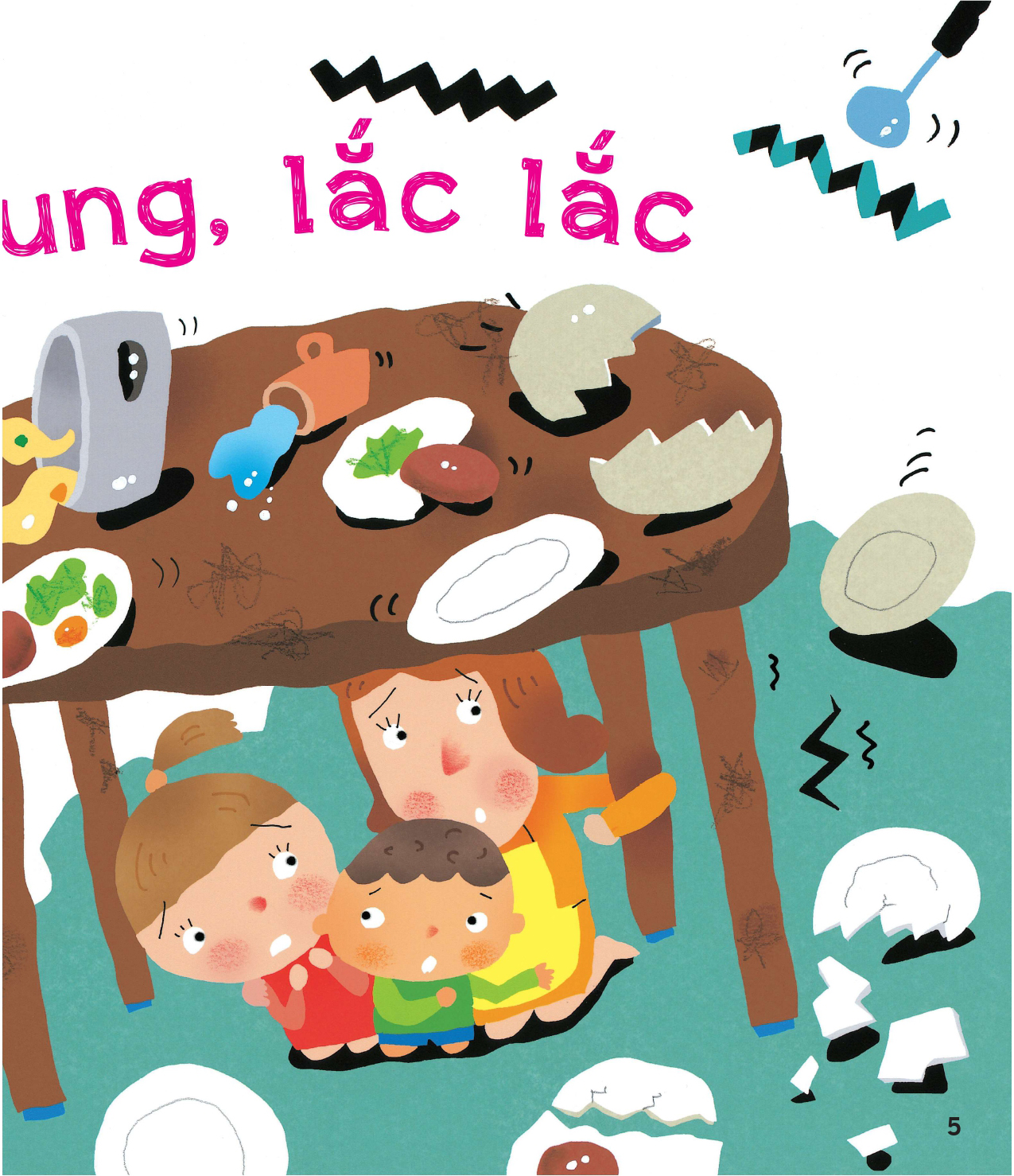 dạy trẻ an toàn, vượt ngàn nguy hiểm - làm gì khi xảy ra động đất, sóng thần?